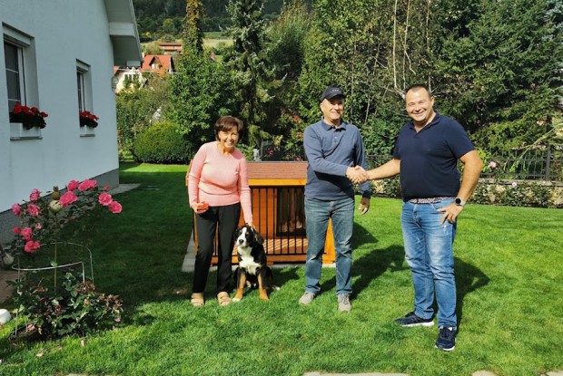 Rex szigetelt kutyaház