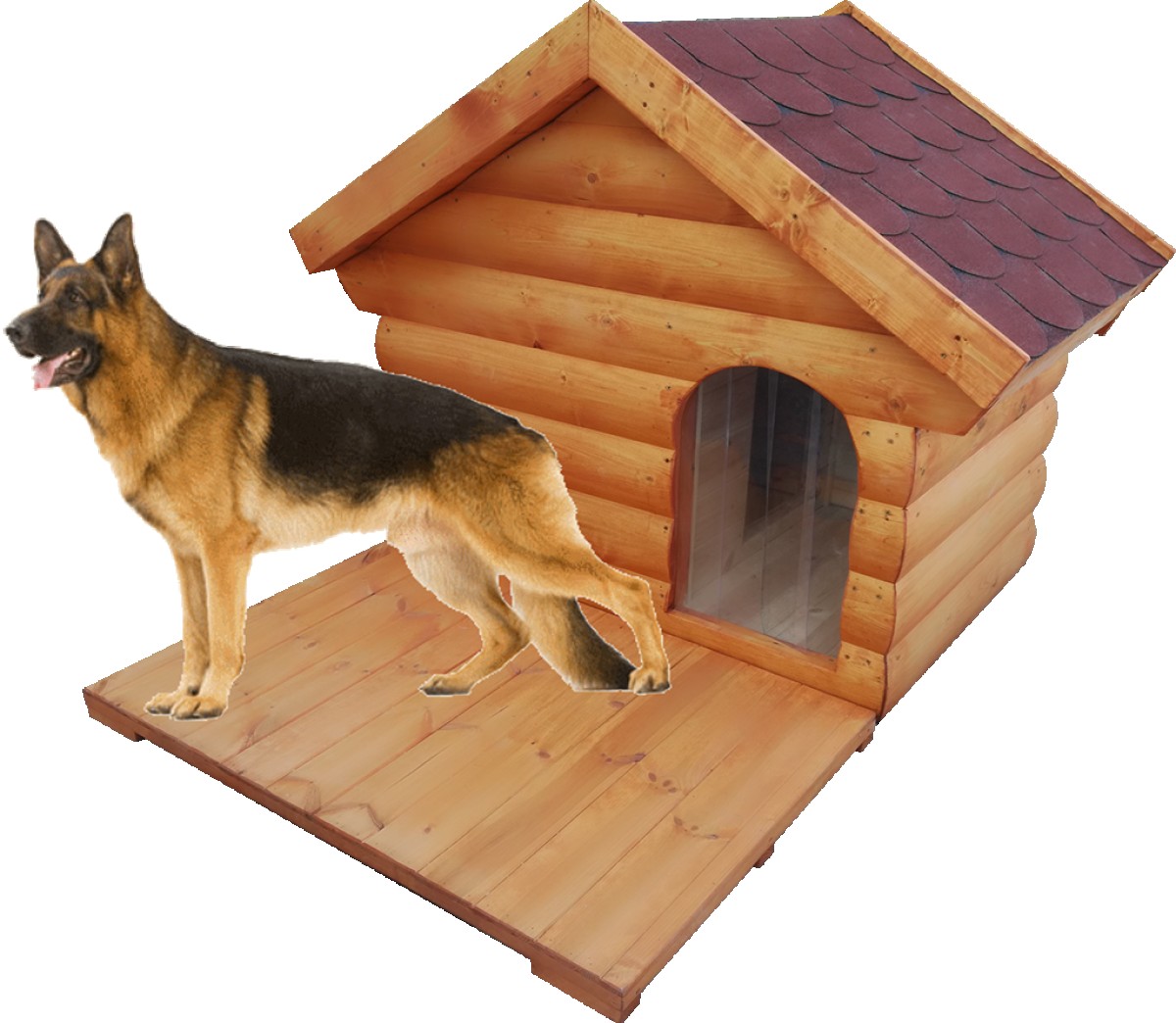 Eine gemütliche Entspannungsterrasse aus Holz