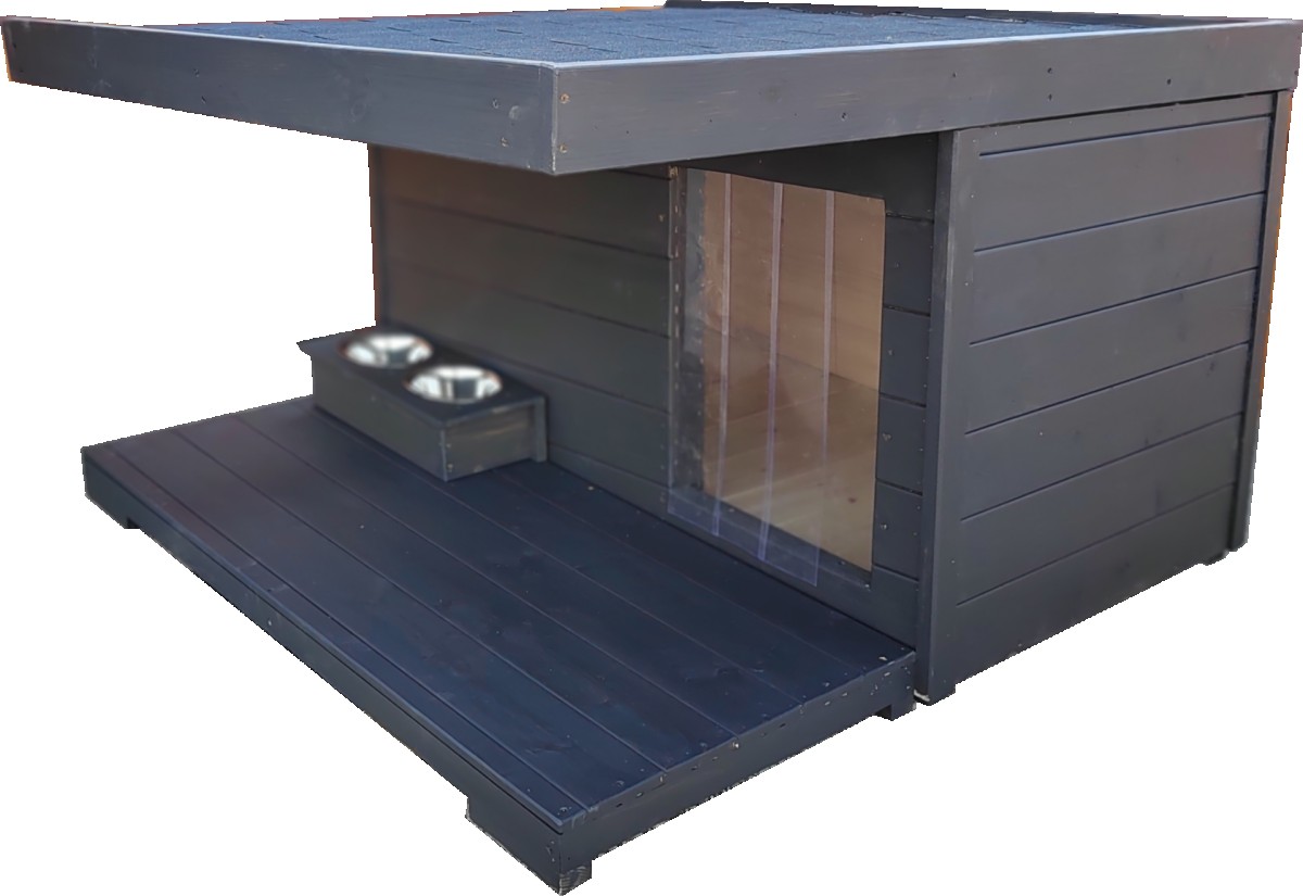 Eine gemütliche Entspannungsterrasse aus Holz