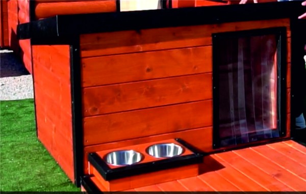 Hundenäpfe - Tränken mit Holzständer