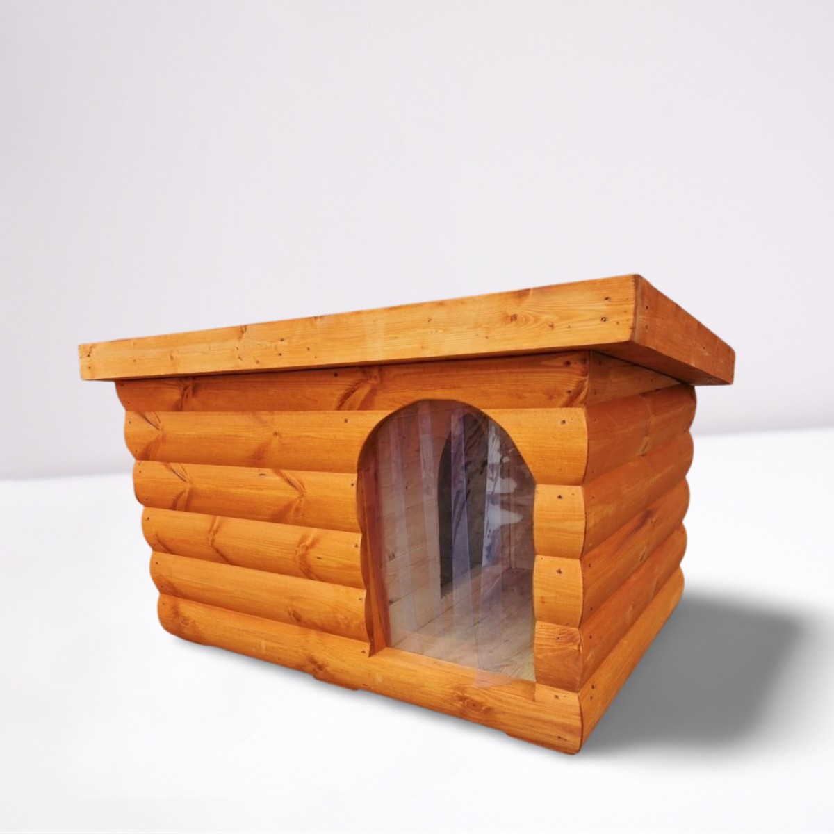 Goofy isolierte Hundehütte