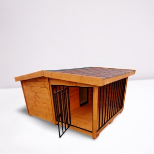 Rex isolierte Hundehütte