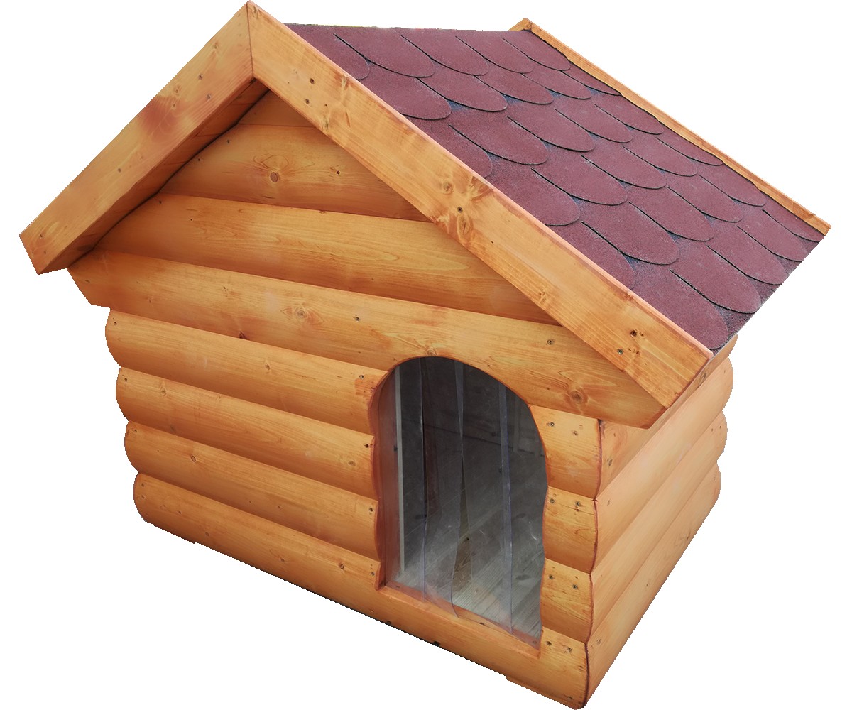 Cezar isolierte Hundehütte